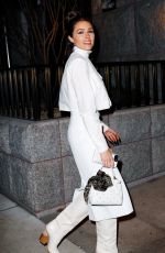 OLIVIA CULPO Arrives at Fendi x The Webster Dinner in New York 02/08/2019