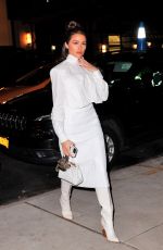 OLIVIA CULPO Arrives at Fendi x The Webster Dinner in New York 02/08/2019