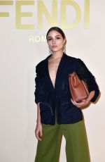 OLIVIA CULPO at Fendi Fashion Show at MFW in Milan 02/21/2019
