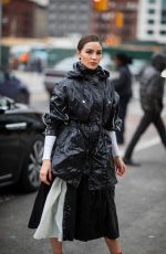 OLIVIA CULPO Leaves Proenza Schouler Fashion Show in New York 02/11/2019