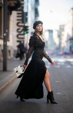 OLIVIA CULPO Out and About in Milan 02/22/2019