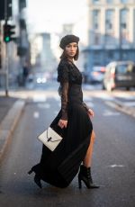 OLIVIA CULPO Out and About in Milan 02/22/2019