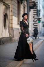 OLIVIA CULPO Out and About in Milan 02/22/2019