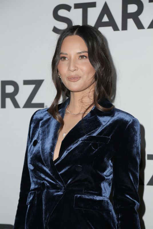 OLIVIA MUNN at STARZ Winter TCA Press Tour in Pasadena 02/12/2019