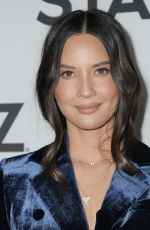 OLIVIA MUNN at STARZ Winter TCA Press Tour in Pasadena 02/12/2019