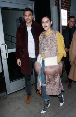 OLIVIA PALERMO Arrives at Jonathan Simkhai Show at New York Fashion Week 02/09/2019