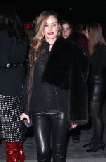 OLIVIA PALERMO Leaves Michael Kors Immersive Experience in New York 02/05/2019