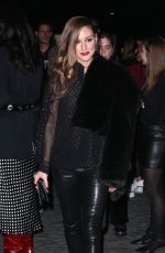 OLIVIA PALERMO Leaves Michael Kors Immersive Experience in New York 02/05/2019