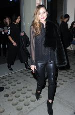 OLIVIA PALERMO Leaves Michael Kors Immersive Experience in New York 02/05/2019