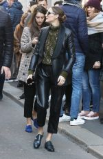 OLIVIA PALERMO Shopping at Fratelli Rossetti Boutique in Milan 02/24/2019