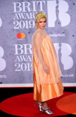 PALOMA FAITH at Brit Awards 2019 in London 02/20/2019