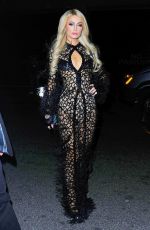 PARIS HILTON Arrives at PhilippPlein Fashion Show in New York 02/11/2019