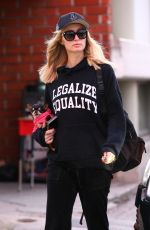 PARIS HILTON Heading to a Hair Salon in Los Angeles 02/22/2019