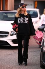 PARIS HILTON Heading to a Hair Salon in Los Angeles 02/22/2019