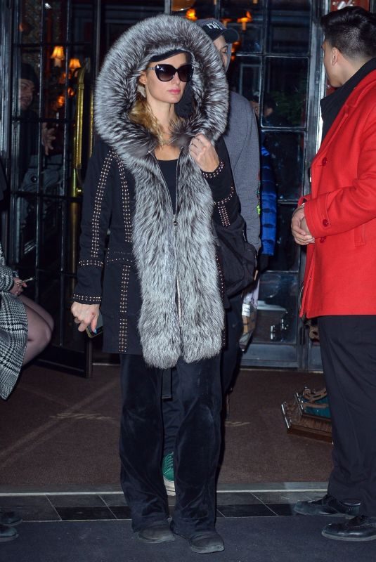 PARIS HILTON Out and About in New York 02/17/2019