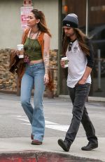 PARIS JACKSON and Gabriel Glenn Out for Coffee in Hollywood 02/01/2019