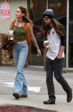PARIS JACKSON and Gabriel Glenn Out for Coffee in Hollywood 02/01/2019