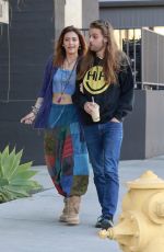 PARIS JACKSON and Gabriel Glenn Out for Lunch in Los Angeles 02/08/2019