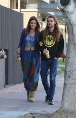 PARIS JACKSON and Gabriel Glenn Out for Lunch in Los Angeles 02/08/2019