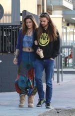 PARIS JACKSON and Gabriel Glenn Out for Lunch in Los Angeles 02/08/2019