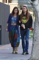 PARIS JACKSON and Gabriel Glenn Out for Lunch in Los Angeles 02/08/2019