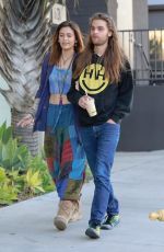 PARIS JACKSON and Gabriel Glenn Out for Lunch in Los Angeles 02/08/2019