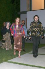 PARIS JACKSON and KELLY OSBOURNE Leaves Vanity Fair Party in Los Angeles 02/19/2019