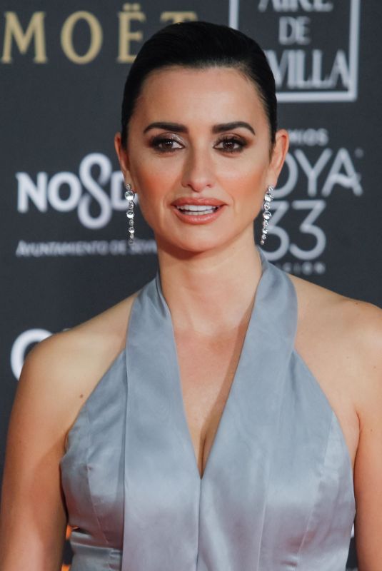 PENELOPE CRUZ at Goya Awards Edition in Seville 02/02/2019