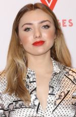 PEYTON ROI LIST at Virgin Voyages Scarlet Night Party in New York 02/14/2019