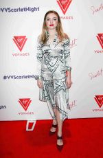 PEYTON ROI LIST at Virgin Voyages Scarlet Night Party in New York 02/14/2019