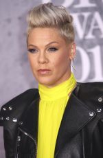 PINK at Brit Awards 2019 in London 02/20/2019