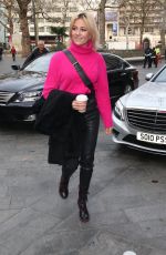 PIXIE LOTT Arrives at Global Radio in London 02/13/2019