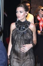 Pregnant ABIGAIL ABBEY CLANCY at Late Fabulous Fund Fair at London Fashion Week 02/18/2019