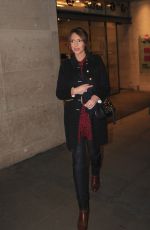 Pregnant ALEX JONES Leaves The One Show in London 02/13/2019