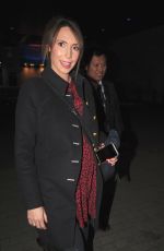 Pregnant ALEX JONES Leaves The One Show in London 02/13/2019