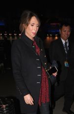 Pregnant ALEX JONES Leaves The One Show in London 02/13/2019