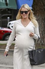 Pregnant CLAIRE HOLT Out Shopping in Los Angeles 02/12/2019