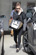 Pregnant KATE MARA Leaves Ballet Bodies in West Hollywood 02/26/2019