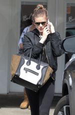 Pregnant KATE MARA Leaves Ballet Bodies in West Hollywood 02/26/2019