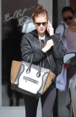 Pregnant KATE MARA Leaves Ballet Bodies in West Hollywood 02/26/2019