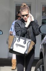 Pregnant KATE MARA Leaves Ballet Bodies in West Hollywood 02/26/2019