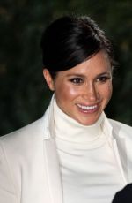 Pregnant MEGHAN MARKLE and Prince Harry at The Wider Earth in London 02/12/2019