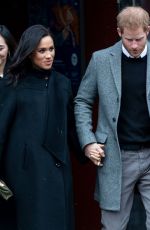 Pregnant MEGHAN MARKLE and Prince Harry Visit Bristol in England 02/01/2019