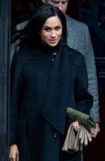 Pregnant MEGHAN MARKLE and Prince Harry Visit Bristol in England 02/01/2019