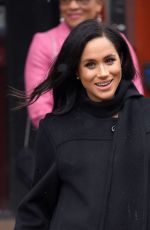 Pregnant MEGHAN MARKLE and Prince Harry Visit Bristol in England 02/01/2019