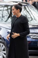 Pregnant MEGHAN MARKLE at Association of Commonwealth Universities at City in London 01/31/2019