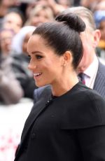 Pregnant MEGHAN MARKLE at Association of Commonwealth Universities at City in London 01/31/2019
