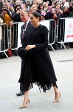 Pregnant MEGHAN MARKLE at Association of Commonwealth Universities at City in London 01/31/2019