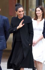 Pregnant MEGHAN MARKLE at Association of Commonwealth Universities at City in London 01/31/2019