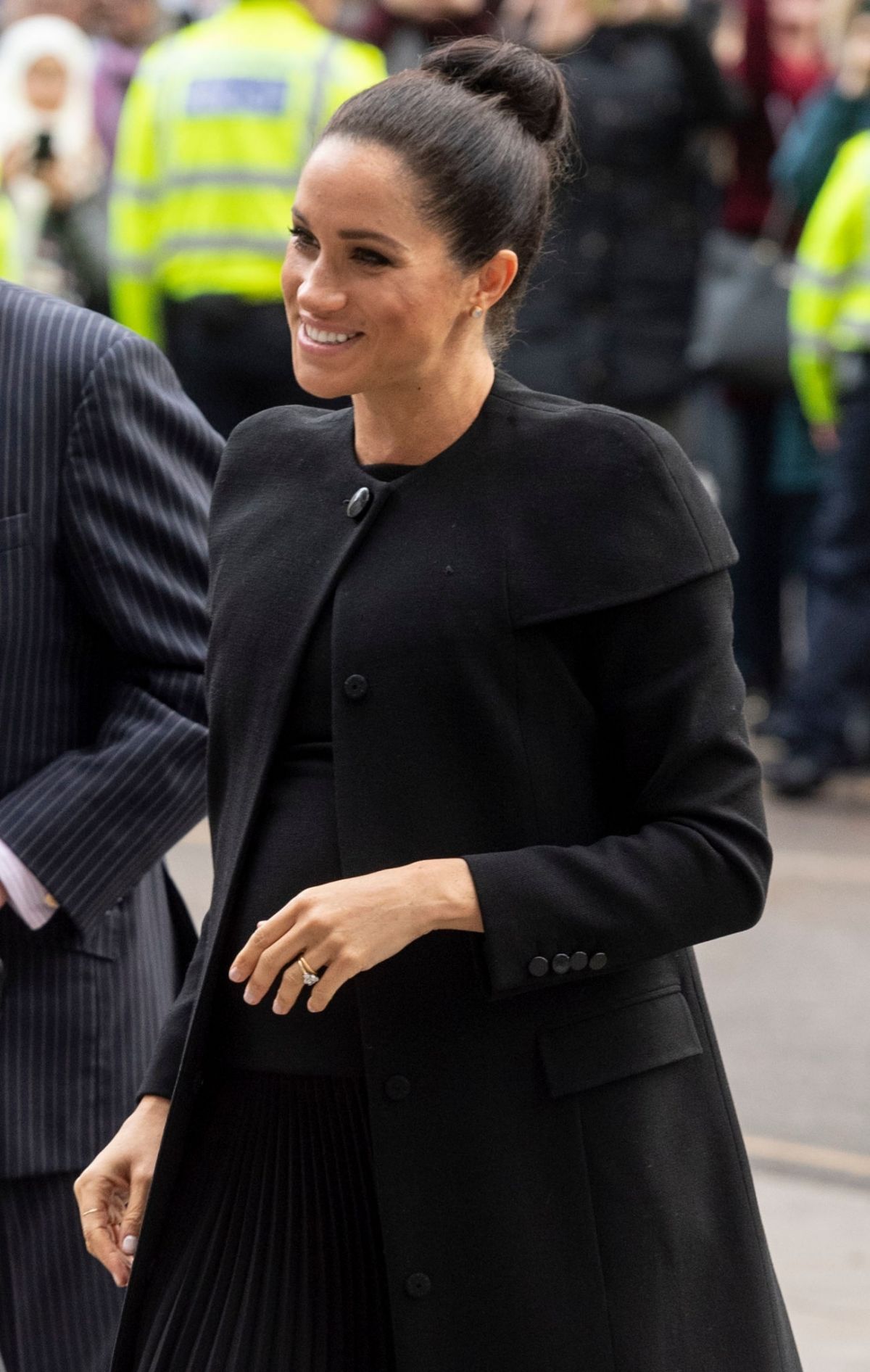 Pregnant MEGHAN MARKLE at Association of Commonwealth Universities at ...